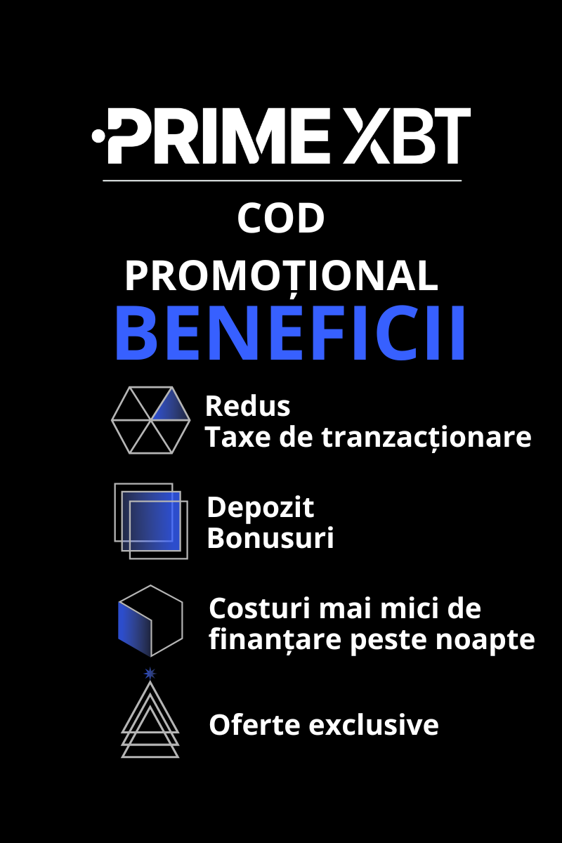 Principalele beneficii ale codurilor promoționale PrimeXBT.